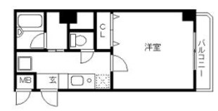 クロワール京橋の物件間取画像